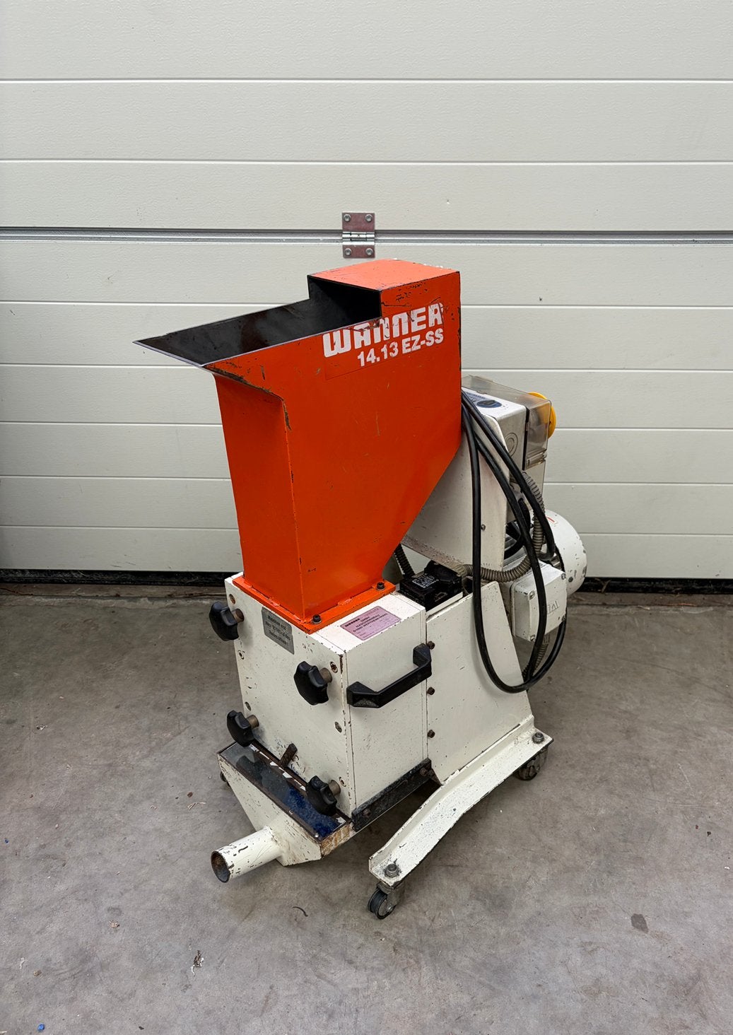 Granulator shredder vermaler schredder versnipperaar Wanner, Tuin en Terras, Ophalen of Verzenden, Gebruikt