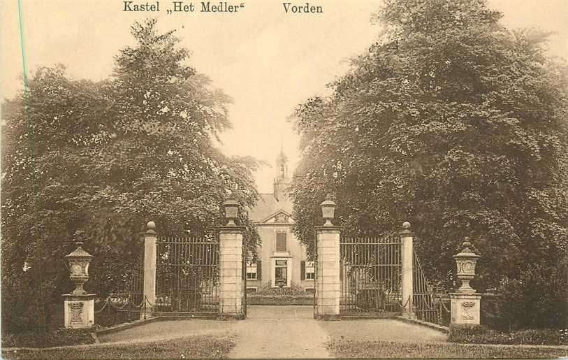 380-064-007 Vorden Kasteel Het Medler, Verzamelen, Ansichtkaarten | Nederland, Gelderland, Voor 1920, Verzenden