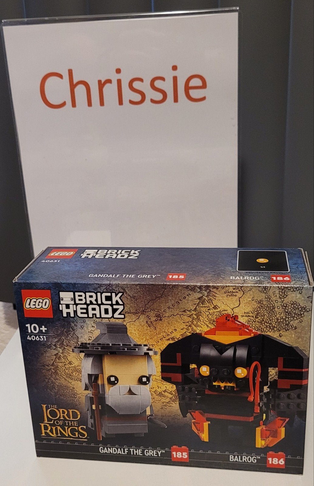 LEGO BrickHeadz 40631 Gandalf de Grijze & Balrog, Ophalen, BrickHeadz, Lego, Nieuw