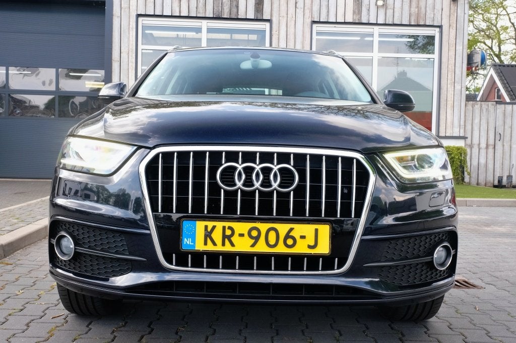 Audi Q3 1.4 TFSI Pro L. S-Line (bj 2014), Auto's, Audi, 4 cilinders, 150 pk, Blauw, Handgeschakeld