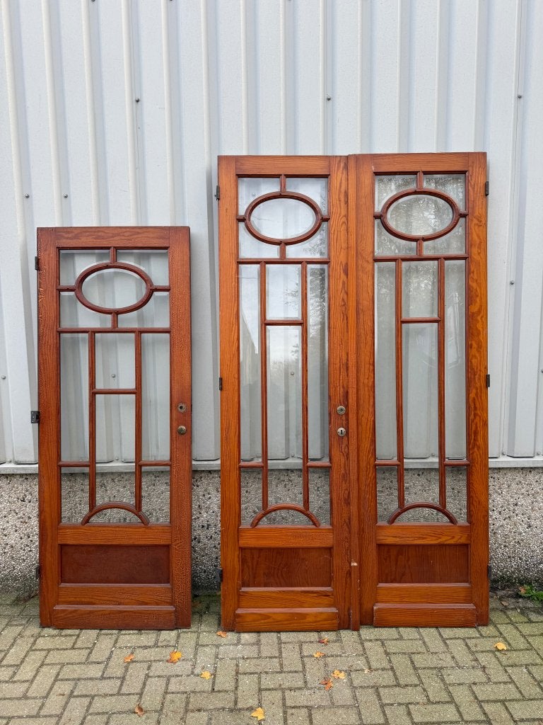 Zeer bijzondere antieke ensuitedeuren uit 1902, La belle porte, Jurgen.hoogenboezem@gmail.com, Binnendeur, Ophalen of Verzenden