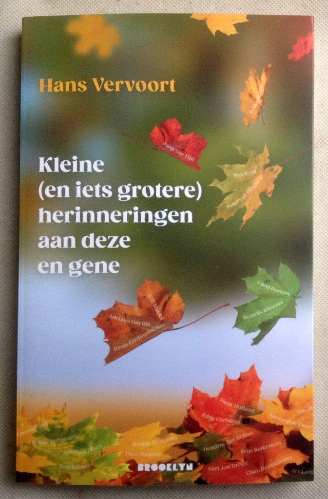 Kleine (en iets grotere) herinneringen aan deze en gene, Verzenden, Zo goed als nieuw, Hans Vervoort