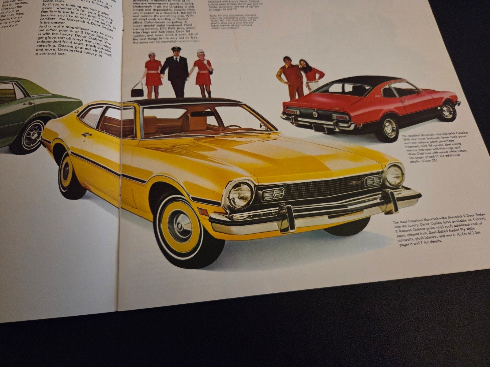 Brochure Ford Maverick 1973 USA, Ophalen of Verzenden, Zo goed als nieuw, Ford