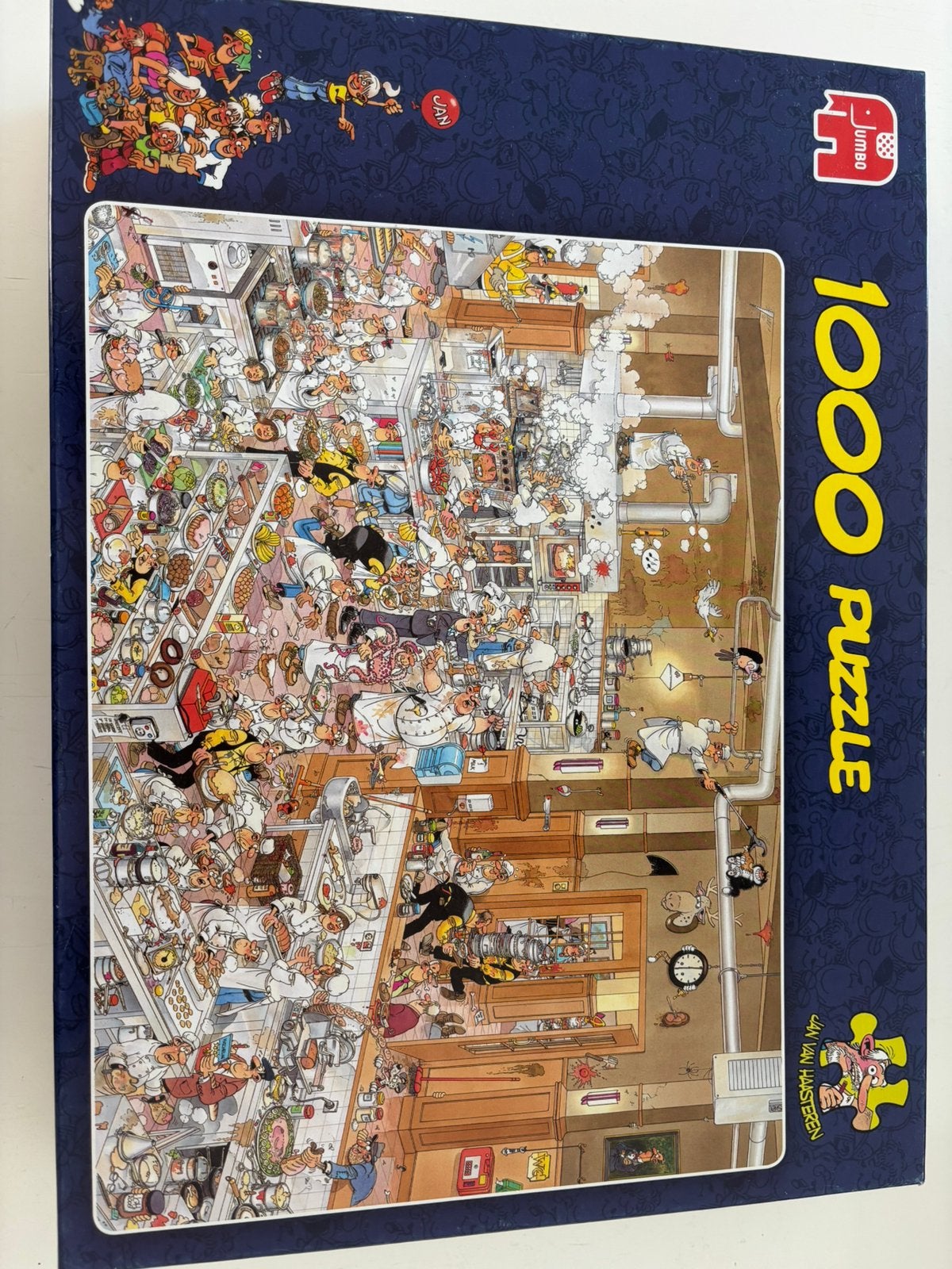 Jan van Haasteren puzzel De Keuken, Ophalen, 500 t/m 1500 stukjes, Zo goed als nieuw