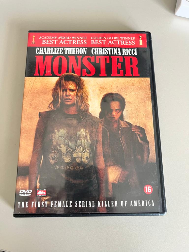 Monster DVD, Vanaf 16 jaar, Ophalen of Verzenden, Gebruikt, Waargebeurd drama