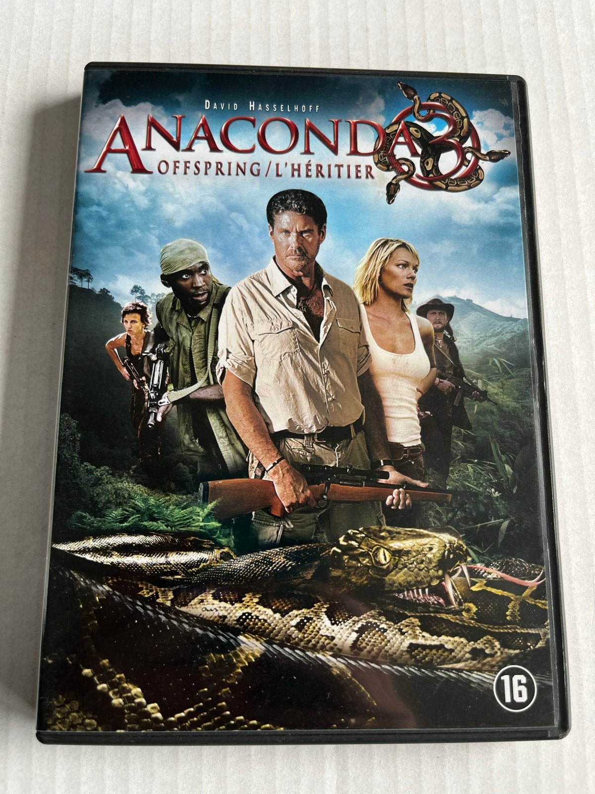 Anaconda 3: Offspring (DVD) -  David Hassel, Vanaf 16 jaar, Nederlands, Actiethriller, Ophalen of Verzenden