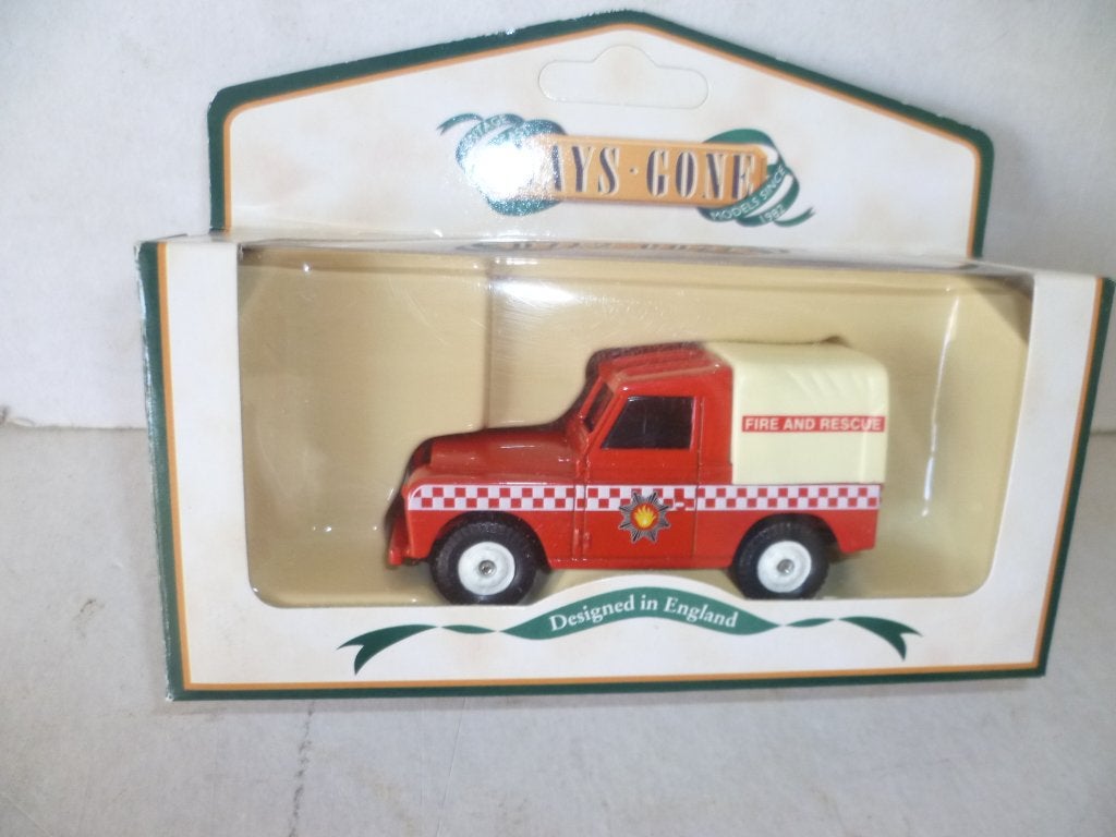 Lledo Landrover Fire en Rescue nieuw in doos modelauto., Ophalen of Verzenden, Nieuw, Auto