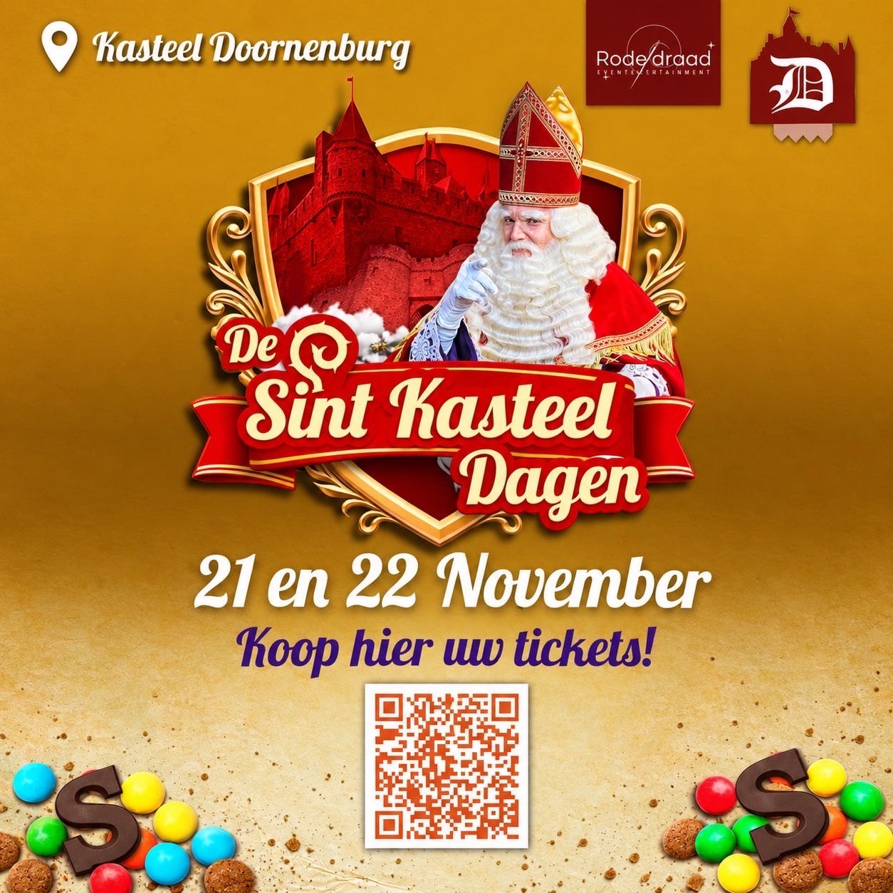 De sint kasteel dagen, Tickets en Kaartjes, Twee personen