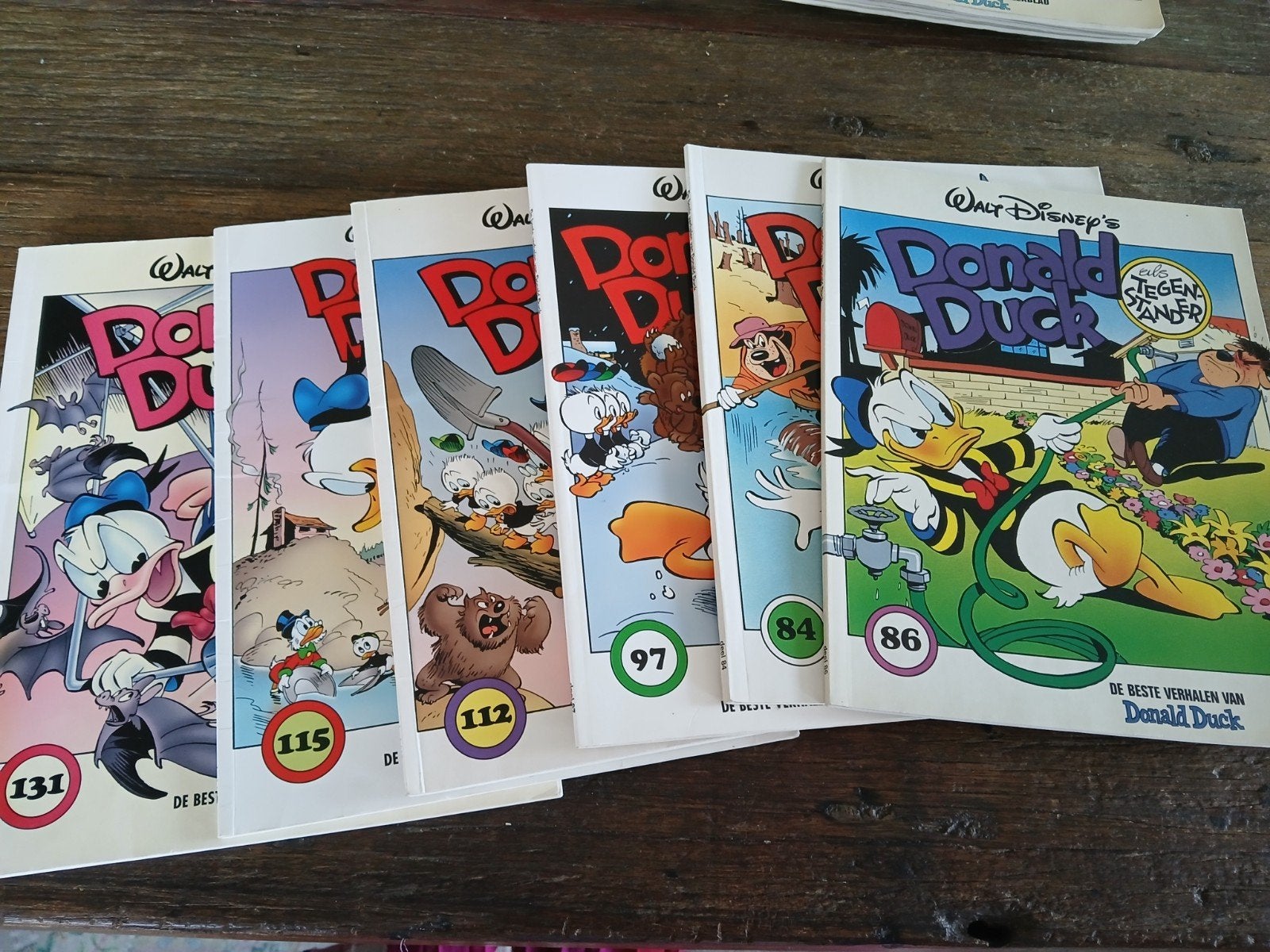 6 x donald duck, Meerdere comics, Ophalen of Verzenden, Zo goed als nieuw, Europa