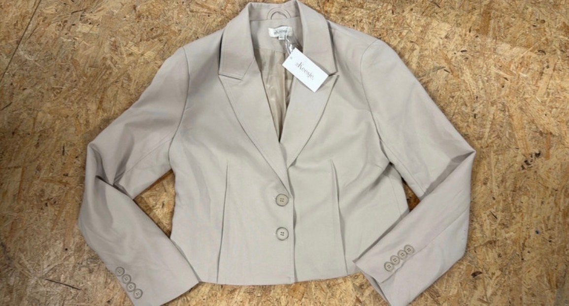 Nieuwe Bij Keesje  blazer beige - Maat XL, Beige, Maat 46/48 (XL) of groter, Nieuw, Ophalen of Verzenden