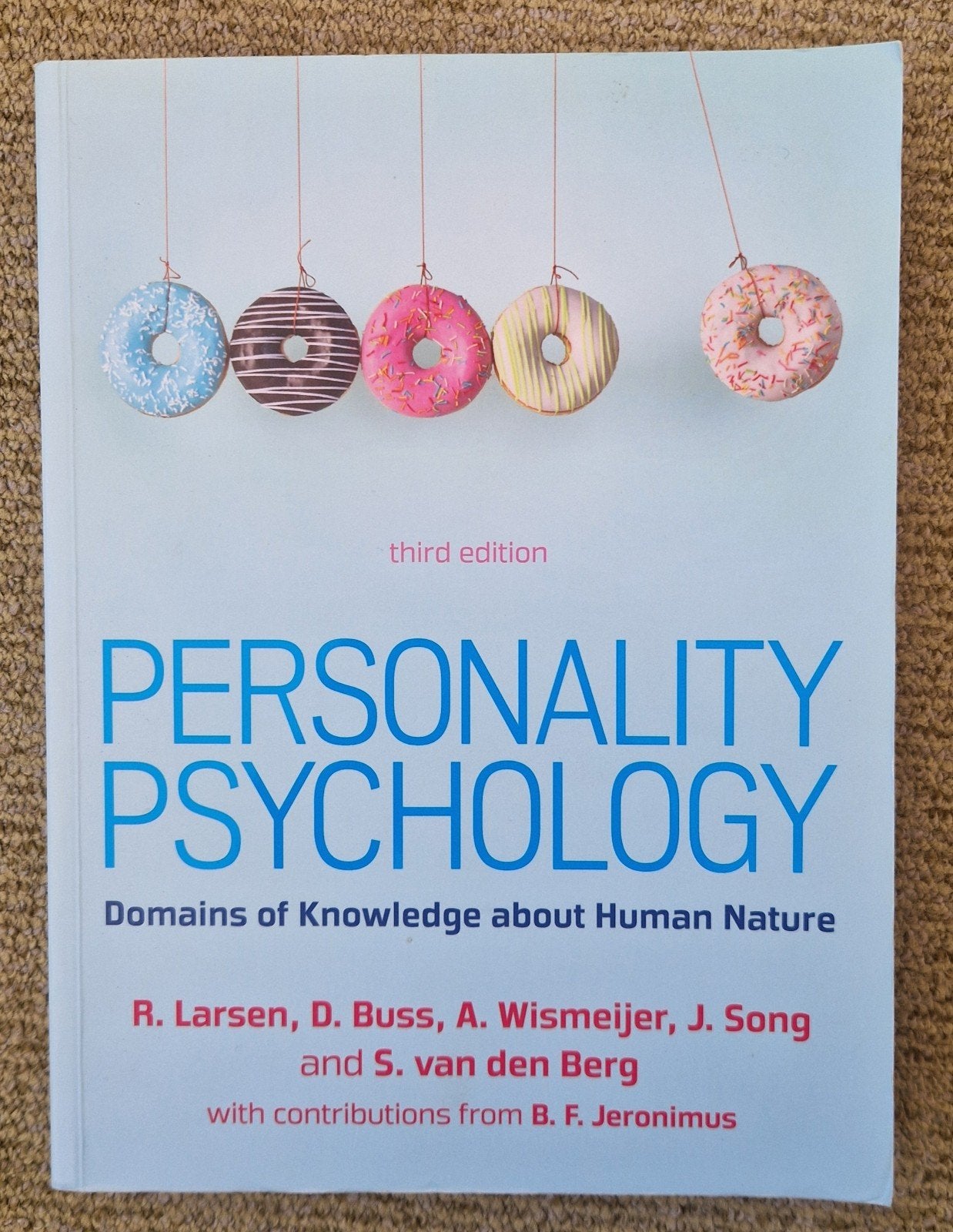 Personality Psychology - R. Larsen, D. Buss, A. Wismeijer, Zo goed als nieuw, Gamma, R. Larsen, D. Buss, A. Wismeijer, J. Song, S. van den Berg