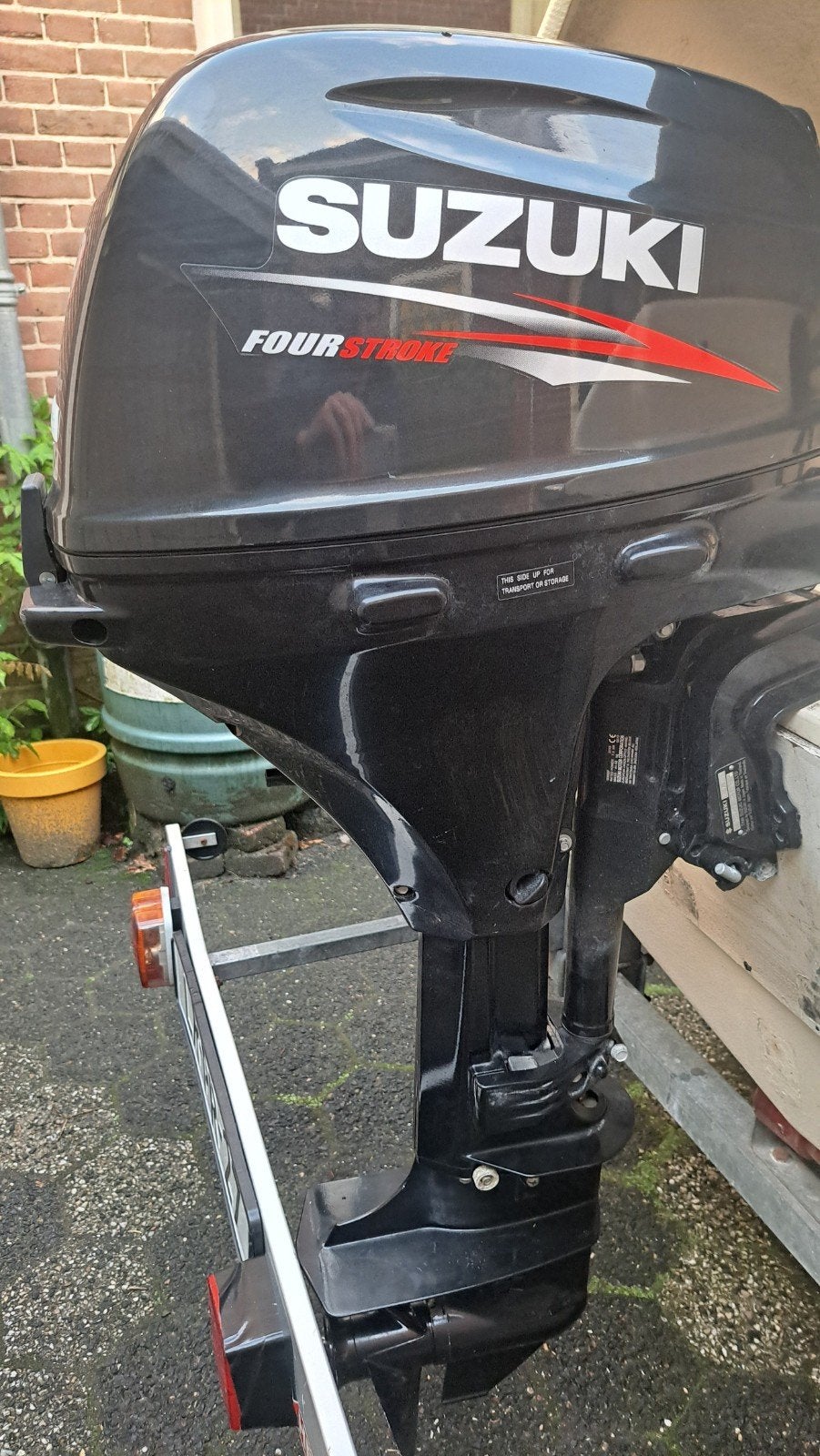 Buitenboordmotor 20pk DF9.9B langstaart electrisch gestart, Watersport en Boten, Ophalen, 10 tot 30 pk, Met afstandsbediening