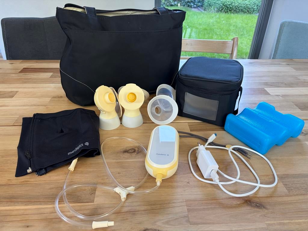 Medela Freestyle Flex kolfset, Ophalen, Gebruikt