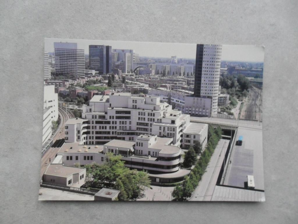 Den Haag, gebouw aan de Prinswillem Alexanderhof/luchtfoto, Verzenden, 1980 tot heden, Ongelopen, Zuid-Holland