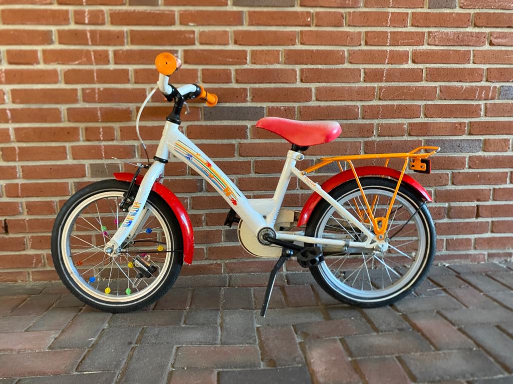 Kinderfiets 3-5 jaar, Fietsen en Brommers, Fietsen | Kinderfietsjes, Gebruikt, Minder dan 16 inch, Ophalen