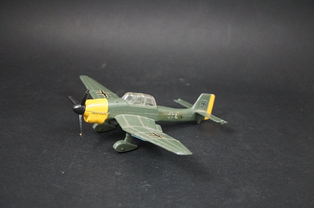 Dinky Toys Junkers 87 Stuka vliegtuig - TOP vint, Ophalen of Verzenden