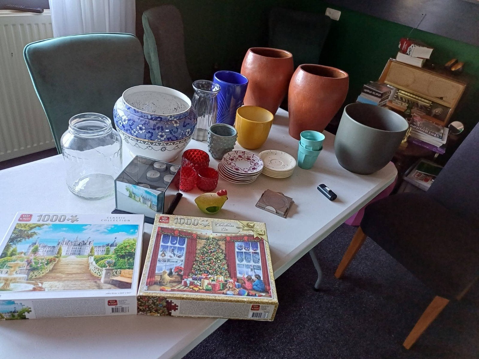 diverse pottten ed., Diversen, Ophalen