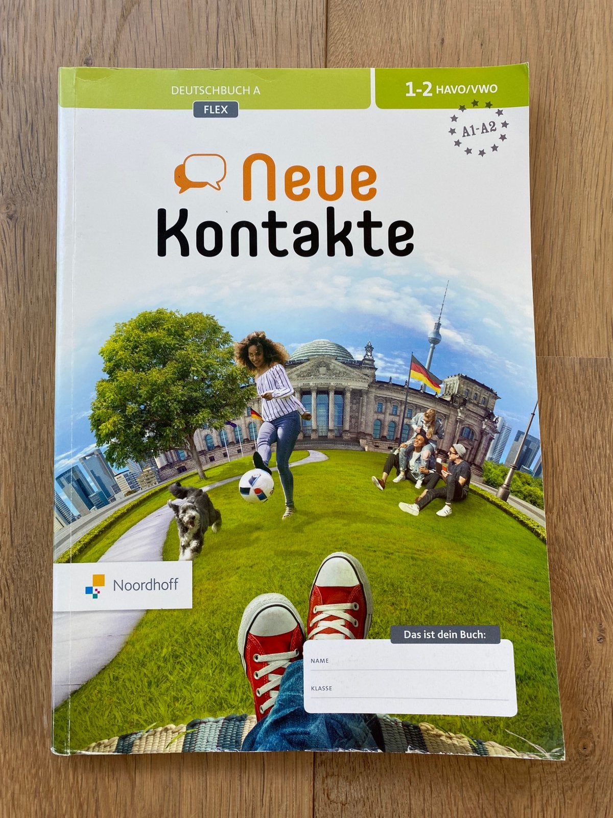 Schoolboek Duits Neue Kontakte 1-2 HAVO/VWO, Boeken, Ophalen of Verzenden, Gelezen, HAVO, Duits
