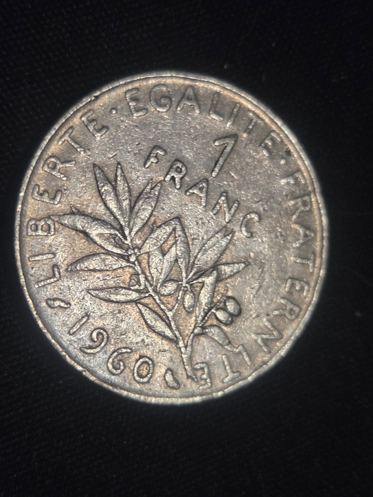 1 Franc Frankrijk 1960, Ophalen of Verzenden
