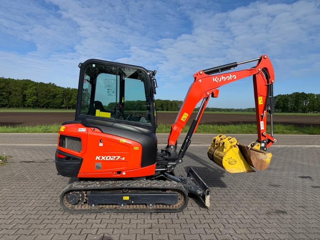 Kubota kx027-4 (bj 2025), Zakelijke goederen, Machines en Bouw | Kranen en Graafmachines, Graafmachine