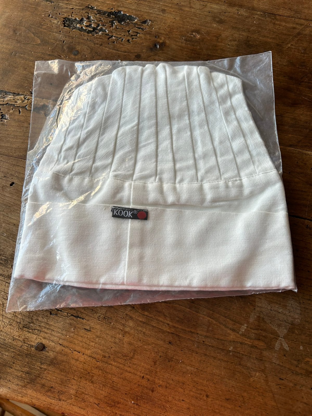 Nieuwe koksmuts van Kook, Huis en Inrichting, Keuken | Textiel, Ophalen of Verzenden, Zo goed als nieuw
