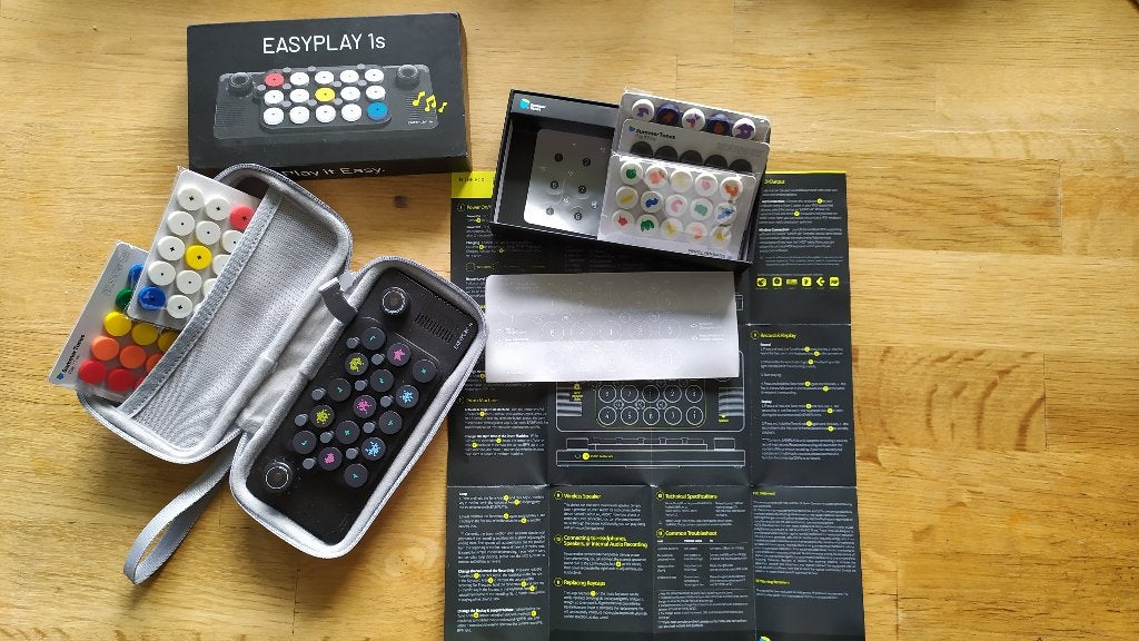 Zak muziek keyboard EASYPLAY 1s, Ophalen of Verzenden, Zo goed als nieuw, Overige aantallen, Overige merken
