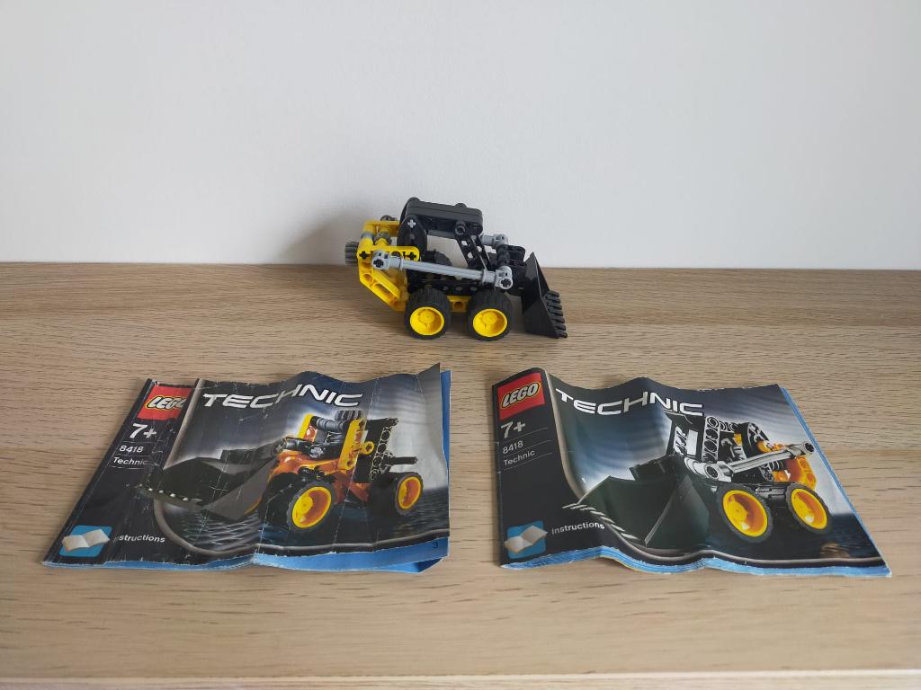 Lego Technic Mini Loader - Set 8418, Gebruikt, Lego, Compleet, Ophalen of Verzenden