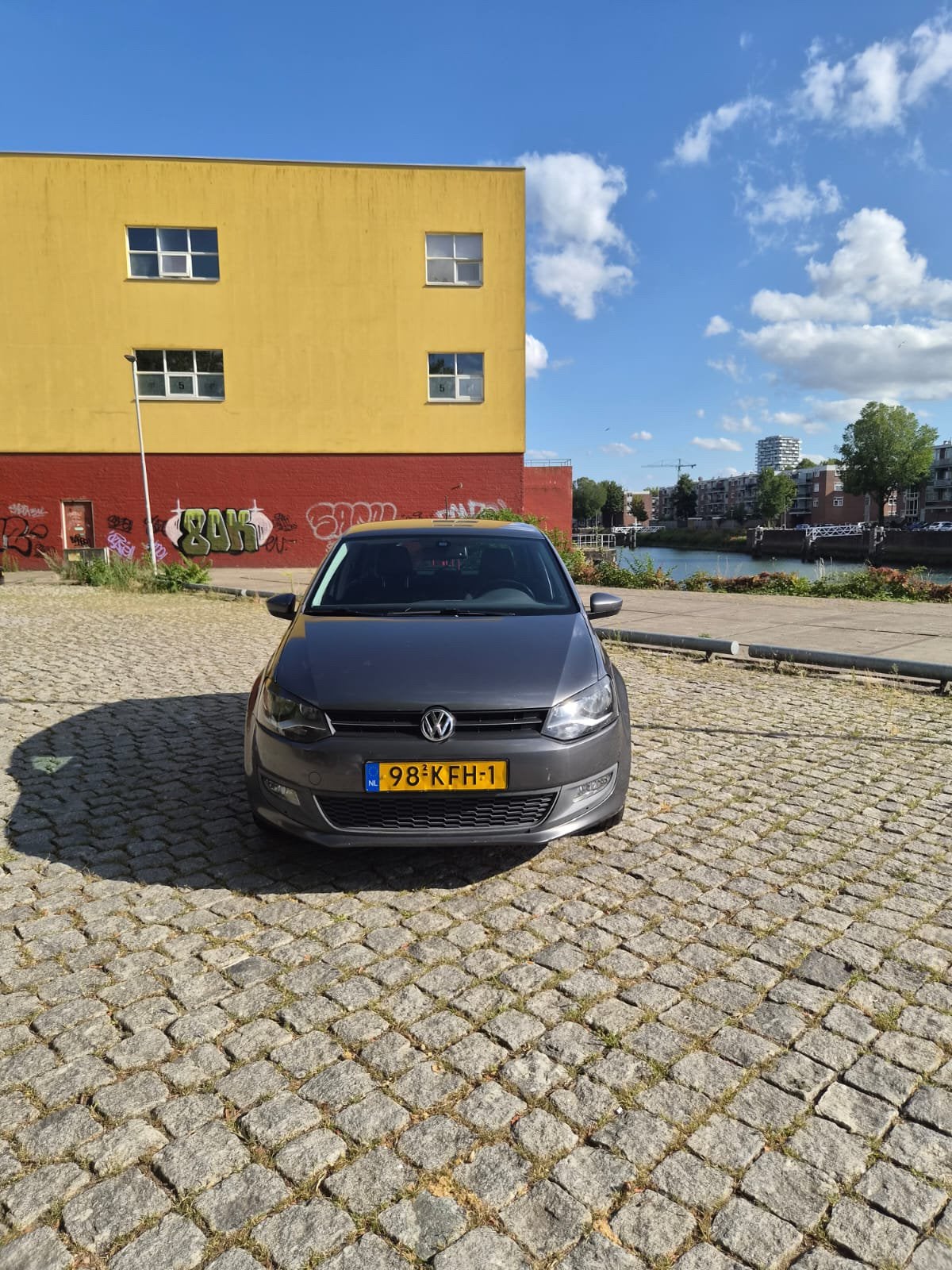 Volkswagen Polo 1.4 16V FSI 63KW 2009 Grijs, Voorwielaandrijving, 970 kg, 40 €/maand, 4 cilinders