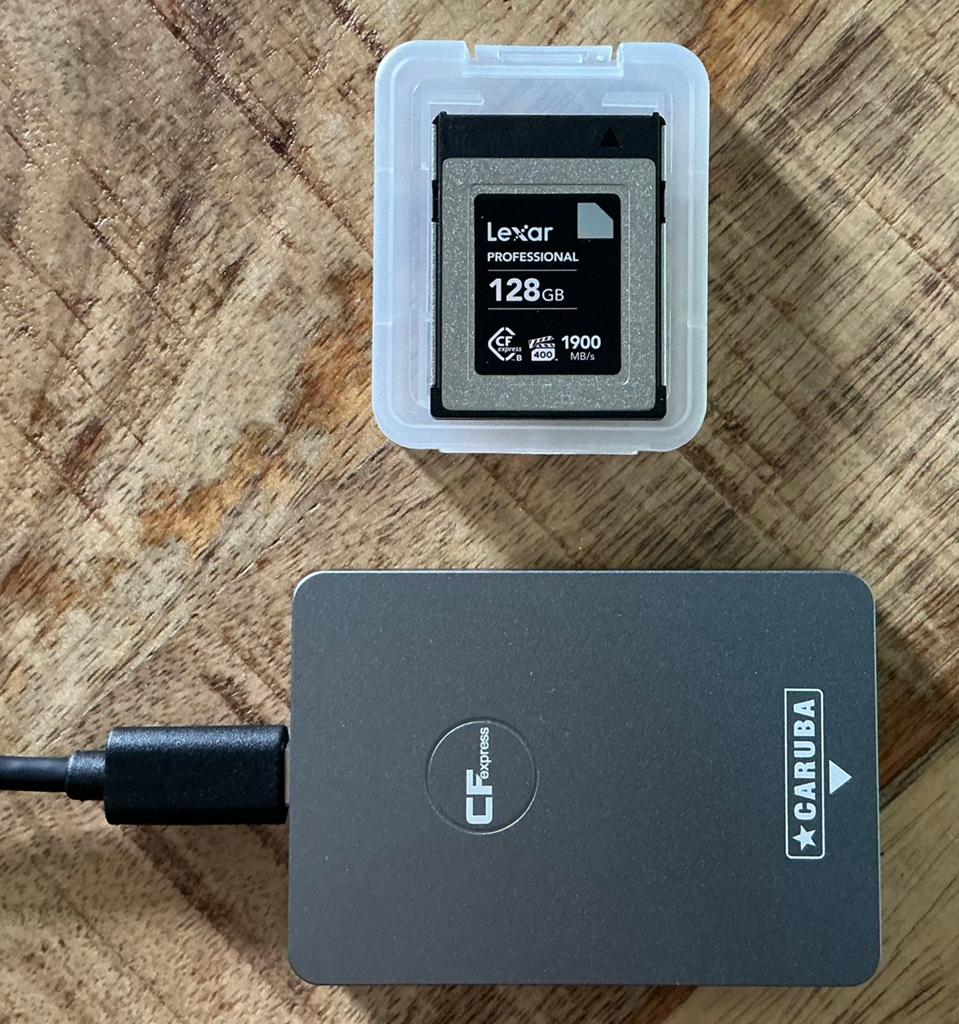 Lexar professional CFexpress B 128gb 1900mb/s + cardreader., Audio, Tv en Foto, Fotografie | Geheugenkaarten, Ophalen, Overige typen