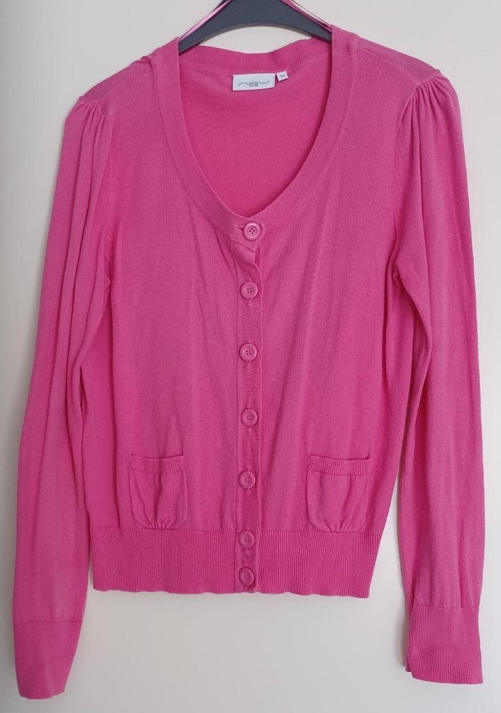 Dames vestje fuchsia roze, Kleding | Dames, New Look, Maat 42/44 (L), Ophalen of Verzenden, Zo goed als nieuw