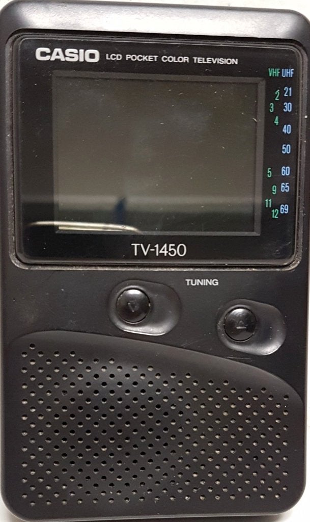 Casio TV-1450 LCD Pocket Colour Television, Ophalen of Verzenden, Overige typen