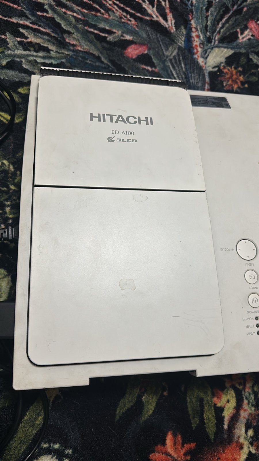 Hitachi ED-A100 LCD Projector - Zo goed als nieuw, Ophalen of Verzenden, Zo goed als nieuw, LCD, Overige resoluties