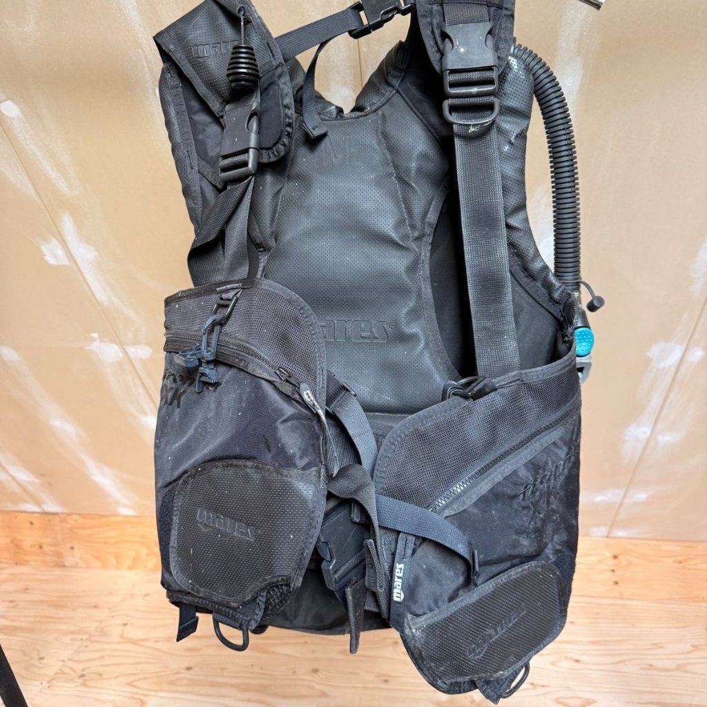 Mares trimvest zwart maat M, Ophalen of Verzenden, Gebruikt, Trimvest of Wing
