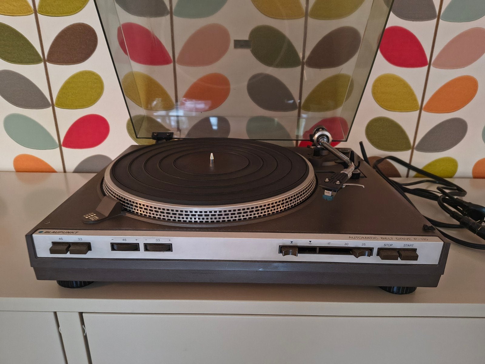 Blaupunkt P110 Automatische Platenspeler Riem Aandrijving, Gebruikt, Automatisch, Platenspeler, Ophalen