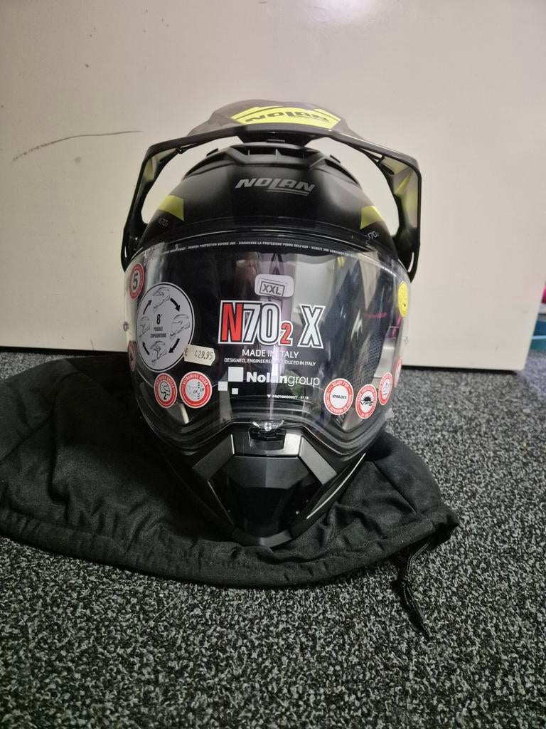 Systeemhelm Adventure Nolan N70/2x, Motoren, Kleding | Motorhelmen, Ophalen of Verzenden, Nieuw zonder kaartje, Systeemhelm, Nolan