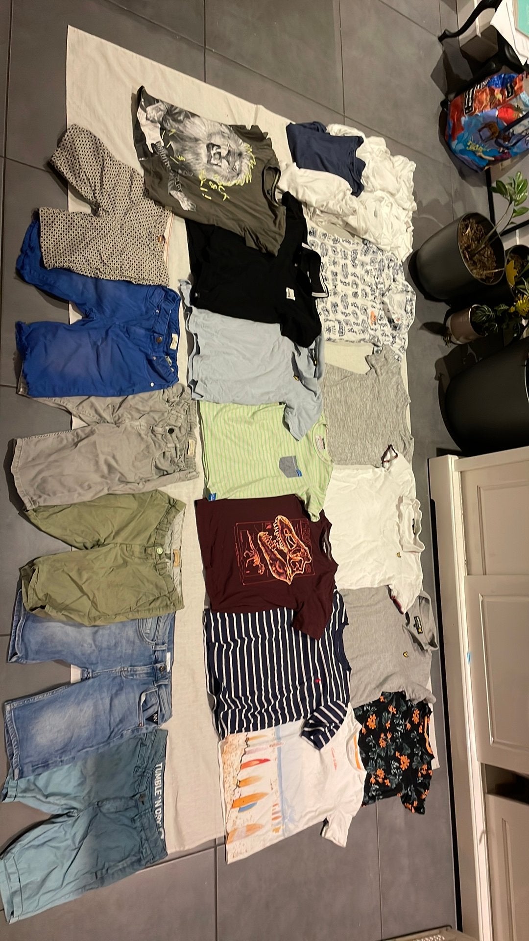 Jongens zomer kleding pakket 134/140, Ophalen of Verzenden, Zo goed als nieuw, Maat 134