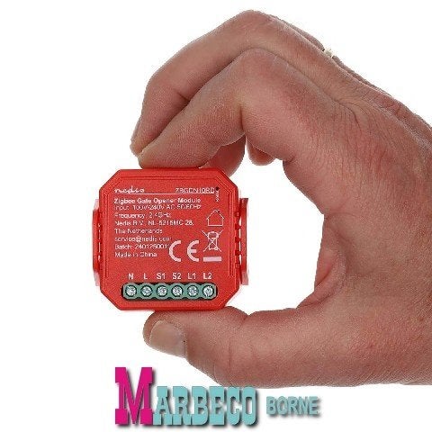 SmartLife Garagedeur schakelaar, Zigbee 3.0, Kroonsteen, Minder dan 80 cm, Minder dan 200 cm, Info@marbeco.nl, Nedis SmartLife