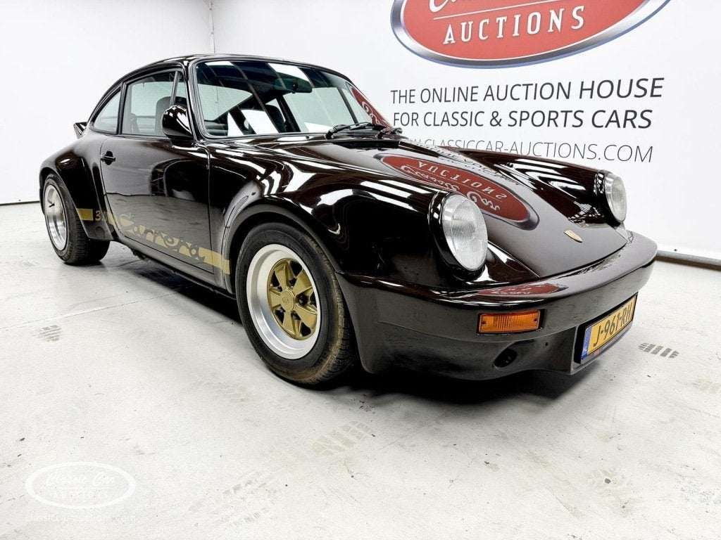 Porsche 911 3.0 SC RS Recreation - ONLINE AUCTION, Auto's, Oldtimers, Bedrijf, Porsche, Benzine, Coupé, Handgeschakeld, Geïmporteerd