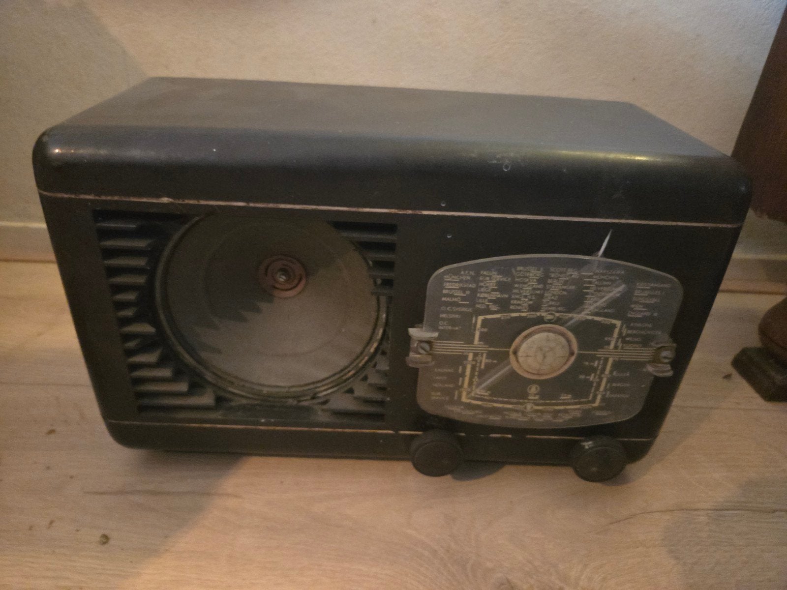 Oude Philips buizenradio -, Ophalen of Verzenden