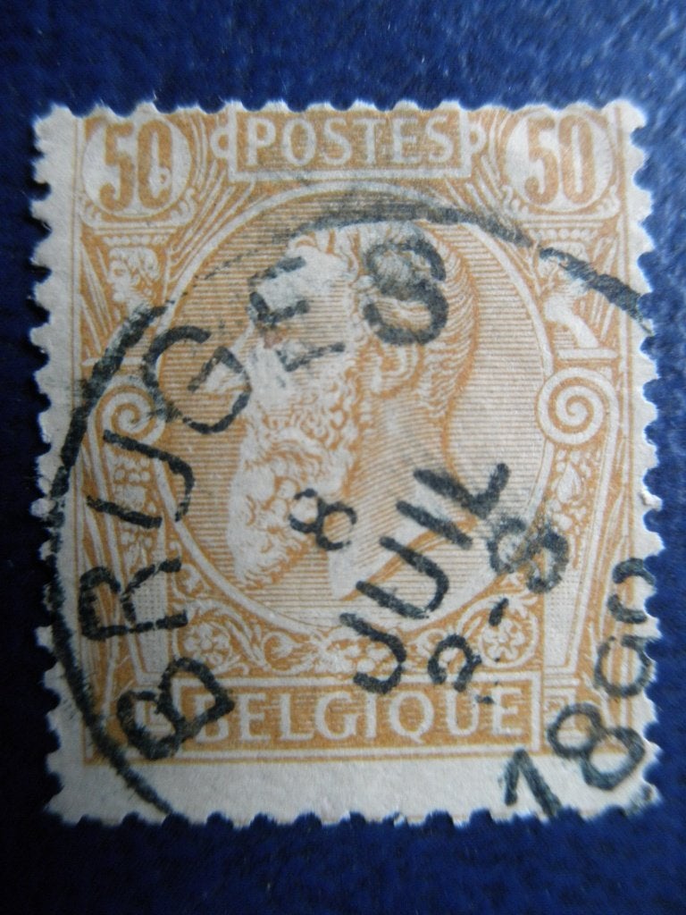 Postzegels België 1884 koning Leopold nr 45 - cw. 2,20., Postzegels en Munten, Postzegels | Europa | België, Ophalen of Verzenden