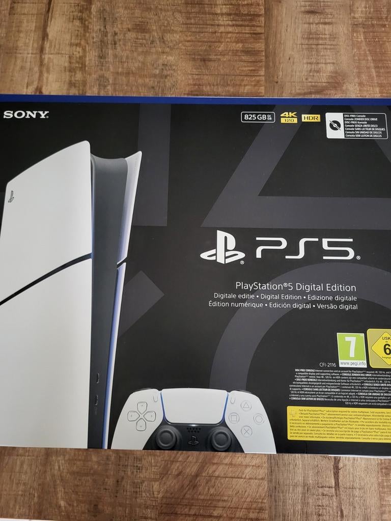 Sony PlayStation 5 Digital Edition - Nieuw in doos, Spelcomputers en Games, Ophalen of Verzenden, Nieuw, Playstation 5 Digital