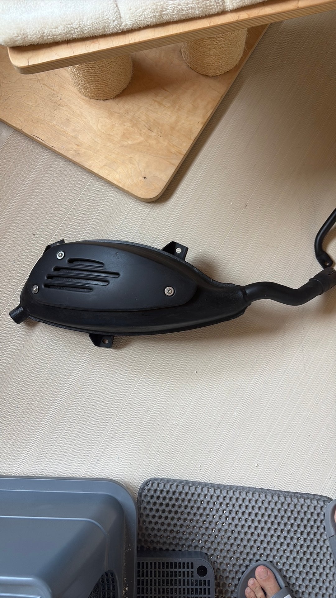 Vespa 300 uitlaat, Fietsen en Brommers, Ophalen, Zo goed als nieuw, Uitlaat, Vespa