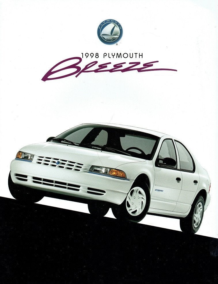Folder Plymouth Breeze (USA-uitgave - 1998), Verzenden, Gelezen, Overige merken