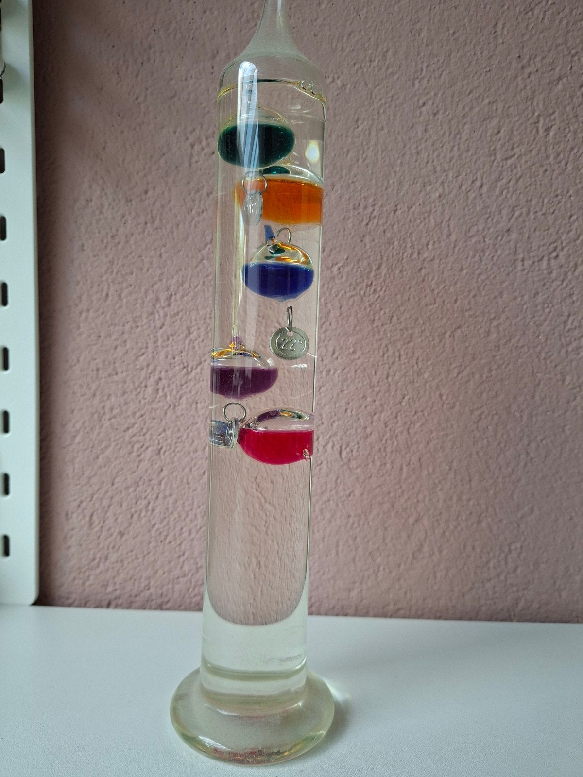 Galileo Thermometer - Decoratief en Functioneel, Ophalen, Zo goed als nieuw, Weerstation
