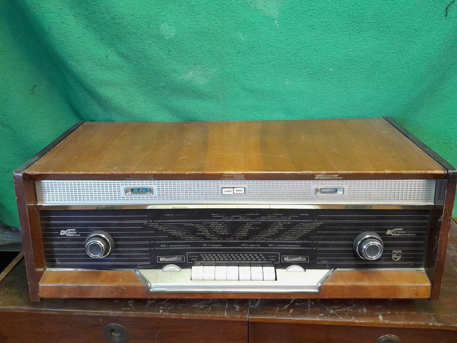 Philips B7X94A buizenradio, Ophalen