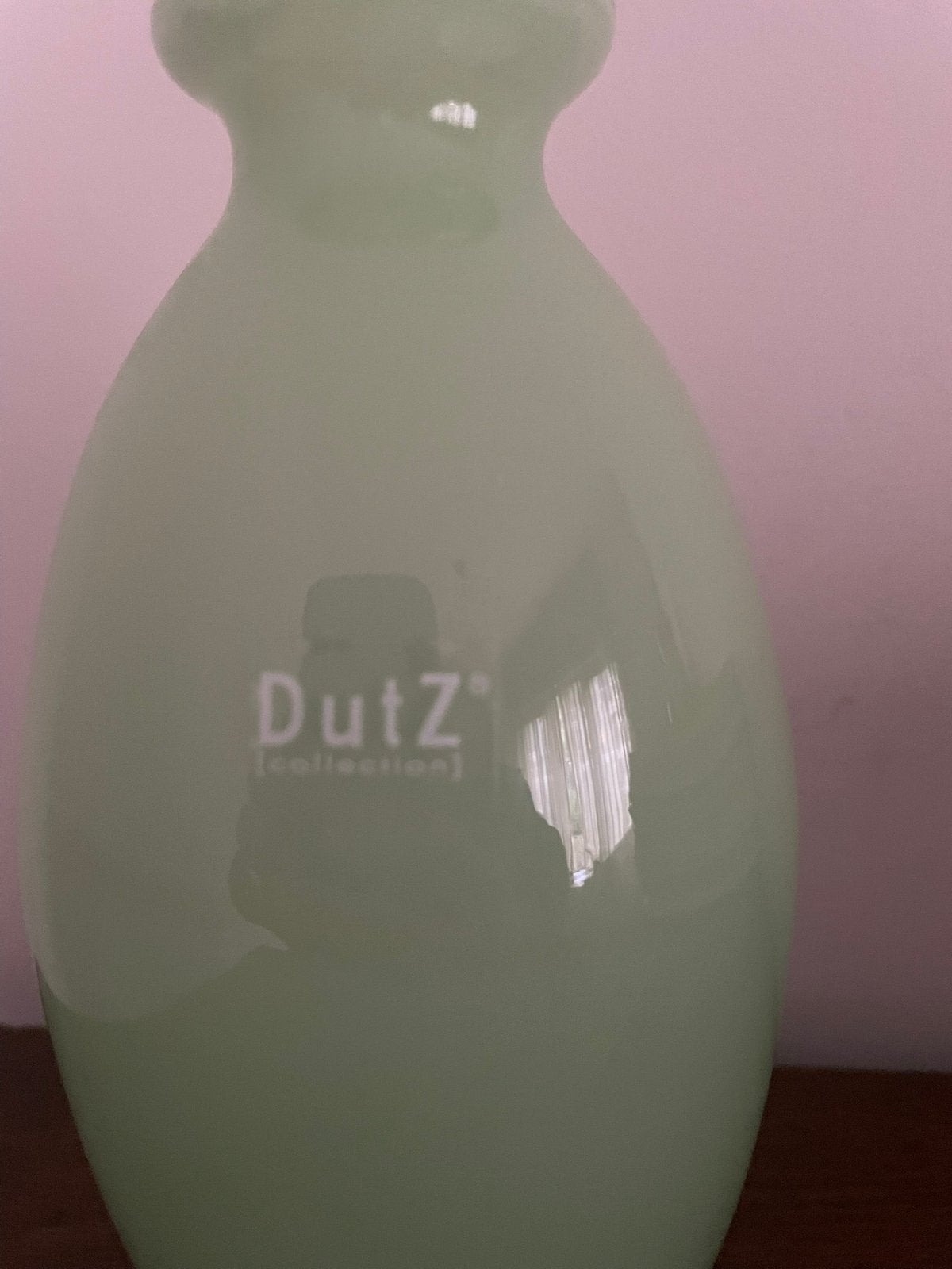 Dutz tafelvaasje groen, Huis en Inrichting, Woonaccessoires | Vazen, Ophalen of Verzenden, Zo goed als nieuw, Groen