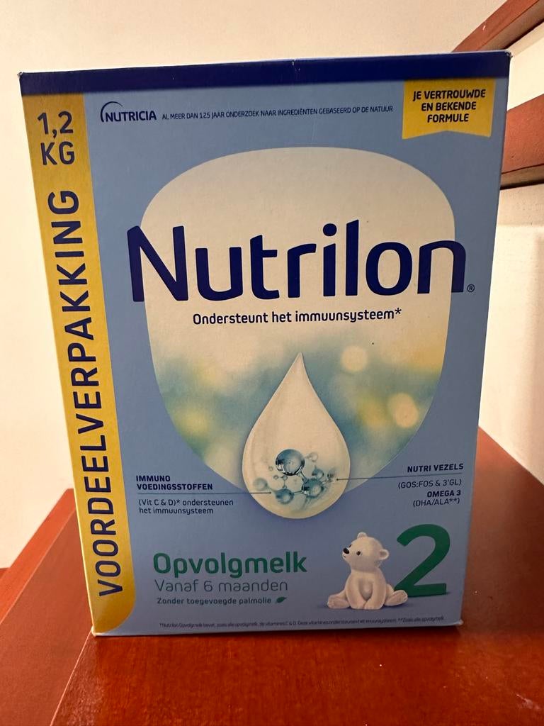 Nieuwe Nutrilon 2 Opvolgmelk 1.2 KG - Vaste prijs, Ophalen, Nieuw, Overige typen