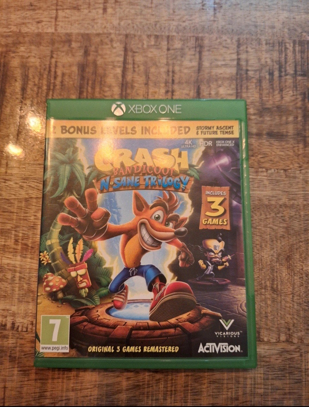 Crash Bandicoot N. Sane Trilogy Xbox One, Spelcomputers en Games, 1 speler, Ophalen of Verzenden, Zo goed als nieuw, Platform