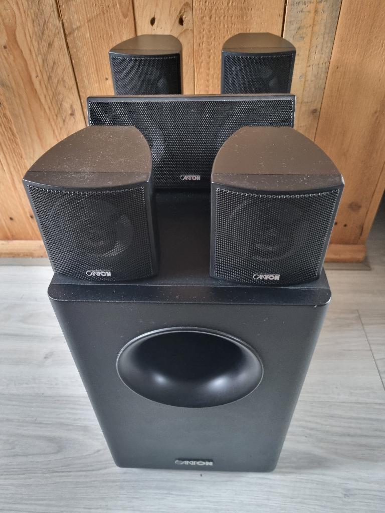 Canton Movie 65X 5.1 luidsprekerset, Overige merken, Gebruikt, 70 watt of meer, Ophalen of Verzenden