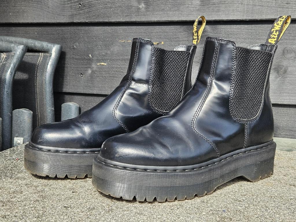Dr. Martens 2976 Quad, Zwart, Lage of Enkellaarzen, Ophalen of Verzenden, Dr. Martens